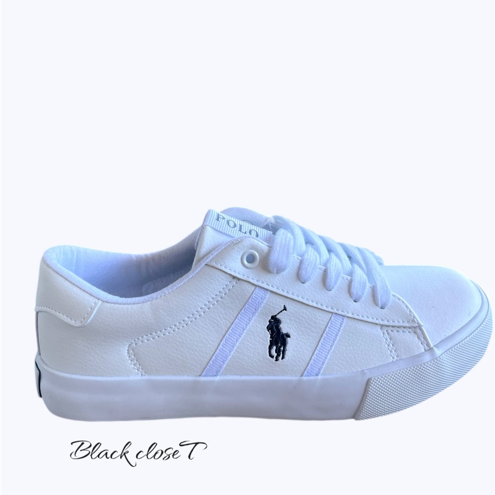 Polo by Ralph Lauren Kids White Sneakers